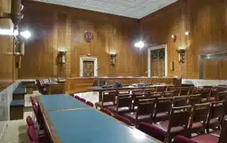 Senate Hearing Room in Dirksen Building